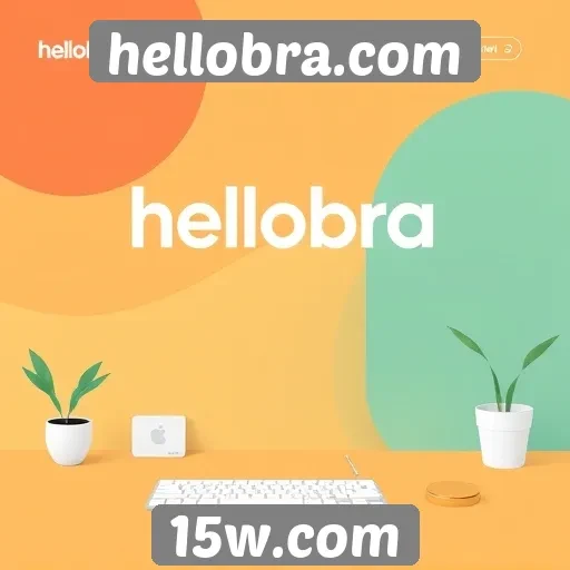 Interface do usuário do hellobra.com é intuitiva